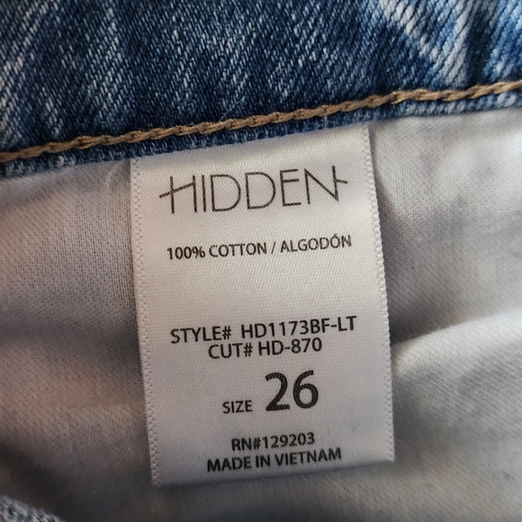 Womens Hidden distressed jeans size 26 - Picture 11 of 11